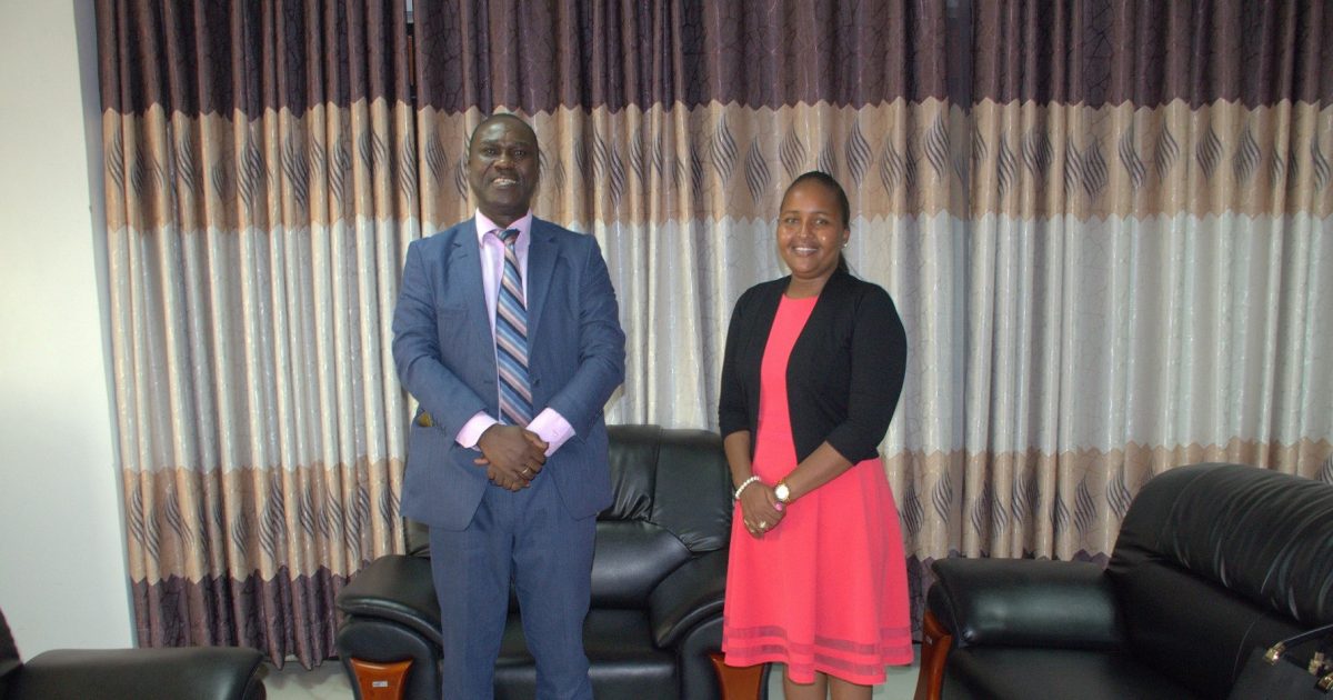 HON. LESUUDA NAISULA PAYS COURTESY CALL ON DIRECTOR GENERAL, NACOSTI