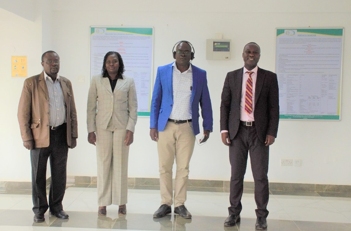MEETING EXPERTS FROM  IFBA EAST AFRICA AND BIORISK MANAGEMENT ASSOCIATION KENYA ON 18TH JANUARY, 2022,  NACOSTI HEADQUARTERS
