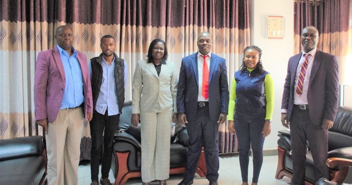 STAFF FROM KARLO SCIENCE CENTRE PAY COURTESY CALL TO THE DIRECTOR GENERAL NACOSTI ON 18TH JANUARY 2022