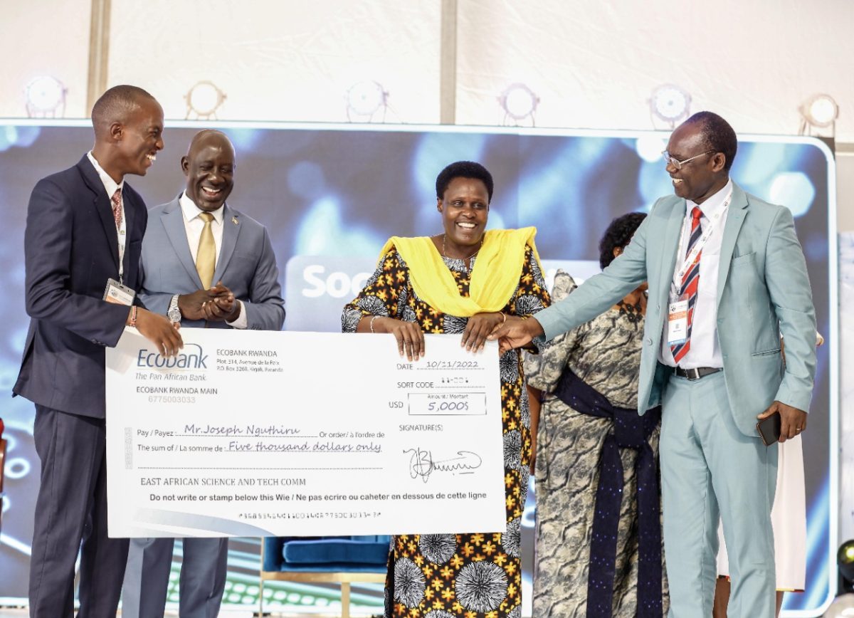 KENYAN YOUTH WINS EA INNOVATION AWARD