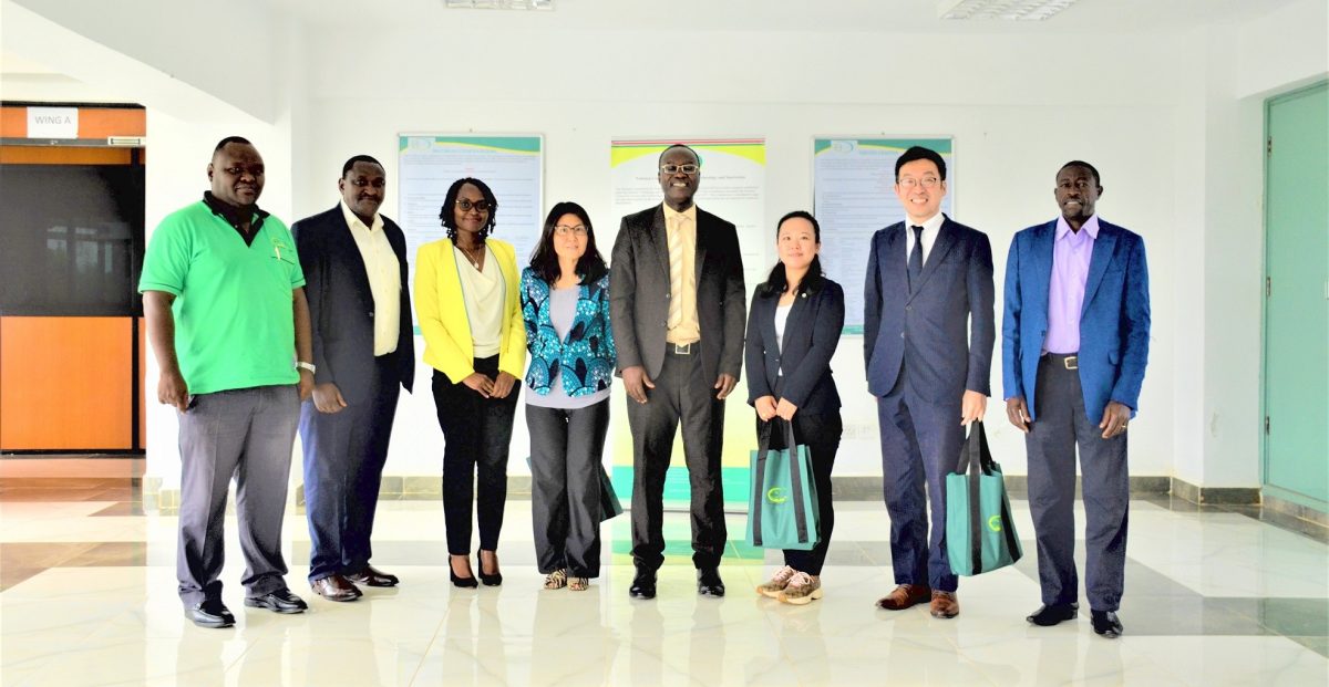 COURTESY CALL BY JAPAN SOCIETY FOR THE PROMOTION OF SCIENCE
